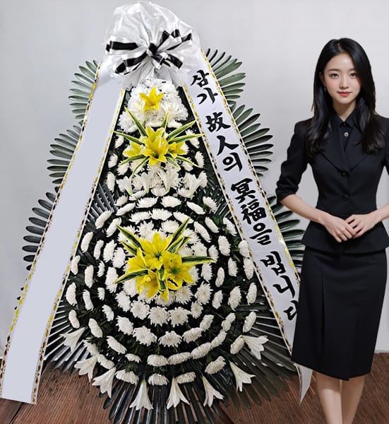삼성서울병원 장례식장 특대형 화환